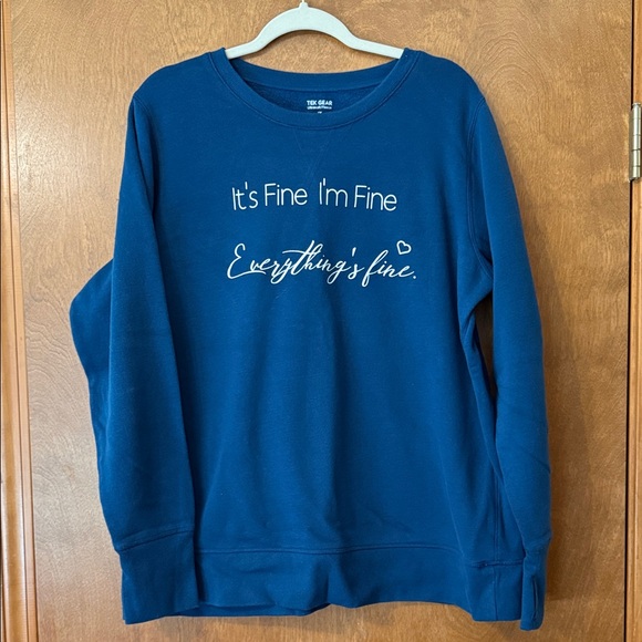 tek gear Tops - Tek Gear Ultrasoft Fleece in Deep Blue